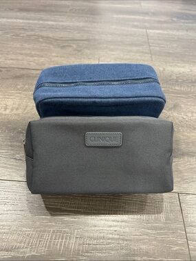 2/$10 Clinique & Clarins men’s pouches